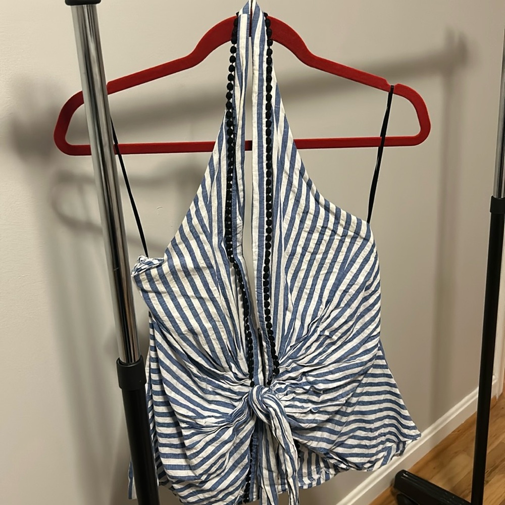 Zara - tie top - Medium